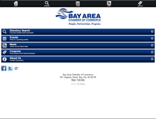 Tablet Screenshot of baycityarea.com